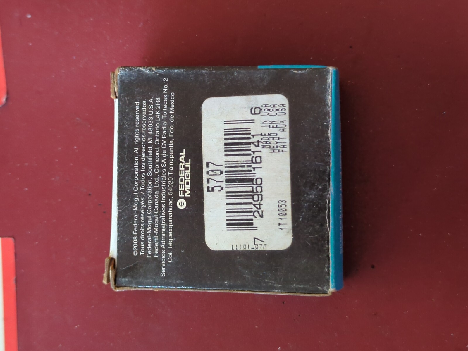 Federal Mogul 5707 Cylindrical Roller Bearing