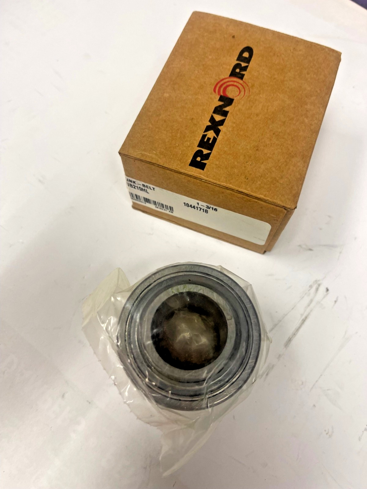 New in Box Rexnord UB219HL Link-Belt 1-3/16” Unmounted Ball Bearing