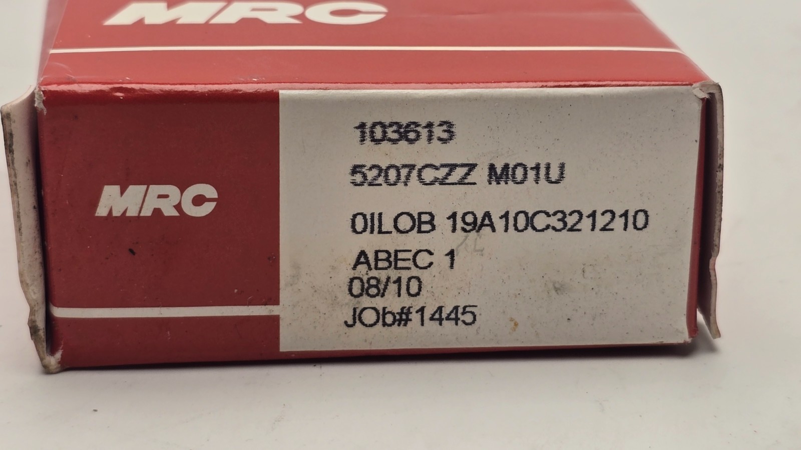 MRC 5207CZZ M01U Bearing 35x72x27mm Double Row Angular Contact NOS