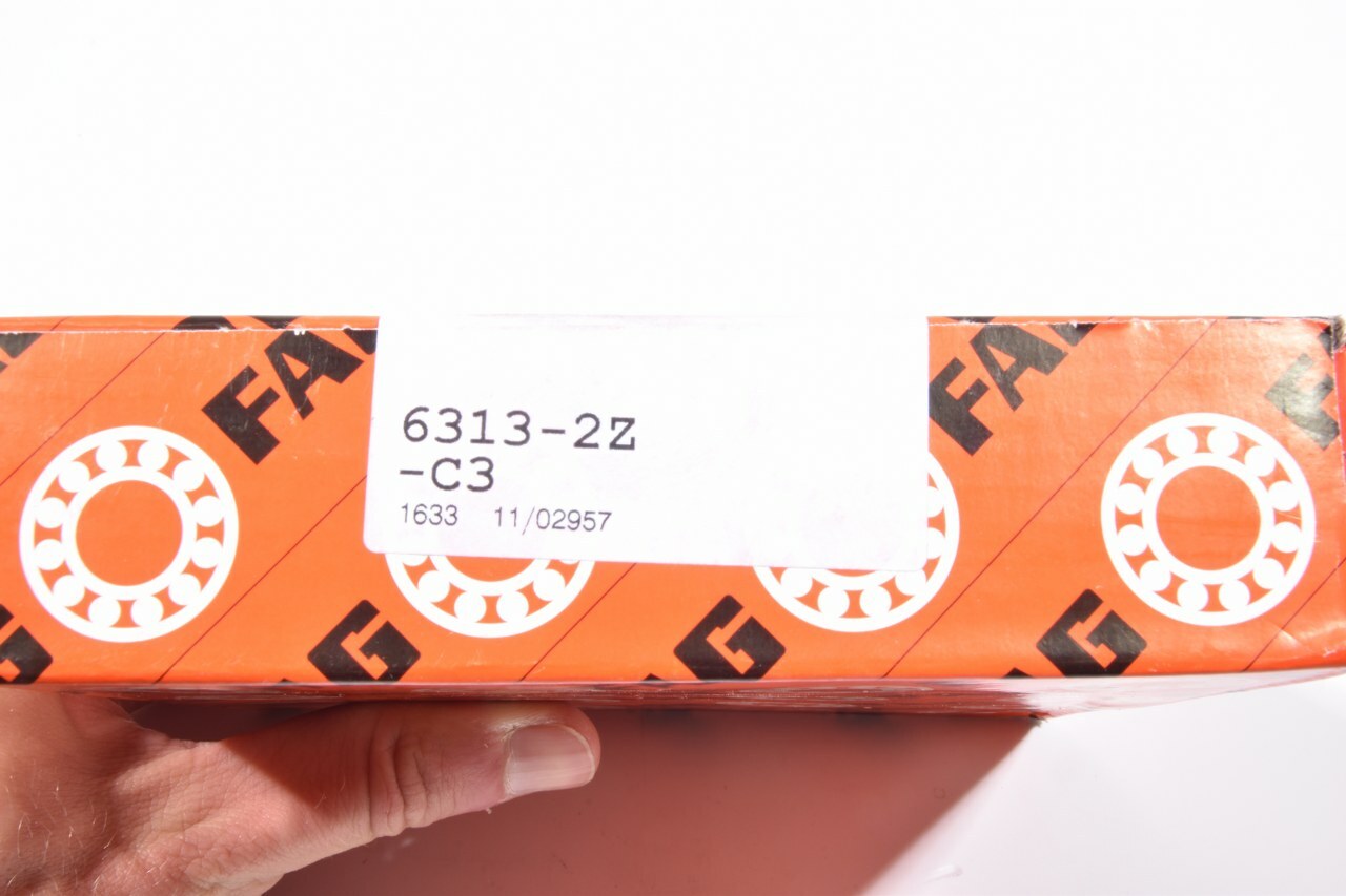 FAG 6313-2Z-C3, deep groove ball bearing – NEW
