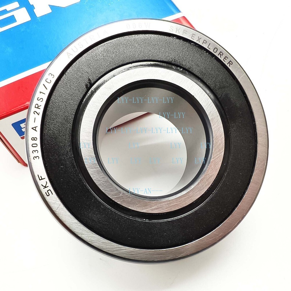 1x Double Row Angular Contact Ball Bearing for SKF 3308 A 2RS1/C3 40x90x36.5mm