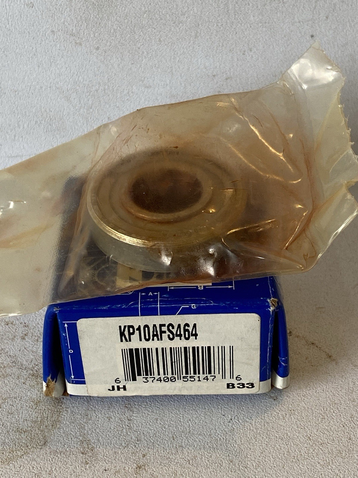 RBC KP10AFS464 Airframe Control Ball Bearing 0.6250 ID, 1.3750 OD, 0.4060 Width