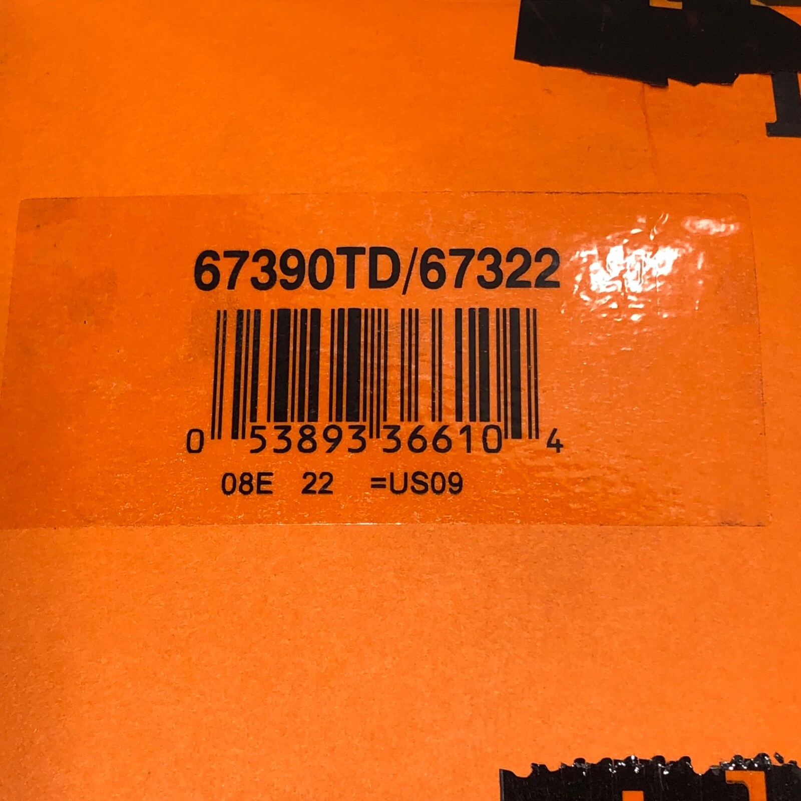 Timken 67390TD / 67322 Double Row Tapered Roller Bearing