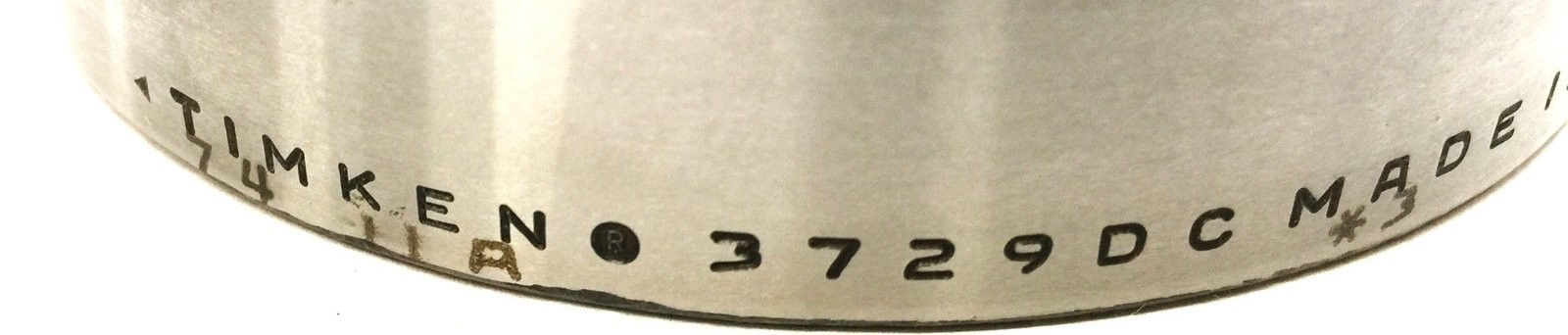 Timken Double-Cup Tapered Roller Bearing Assembly 3729DC (3780/XIS3780) NOS