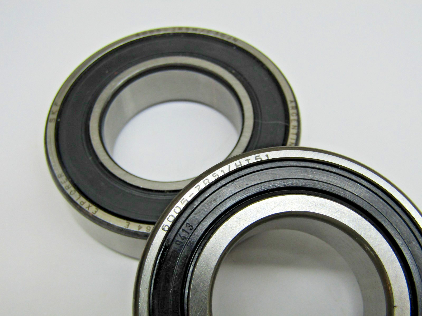 (Lot of 2) SKF 6005-2RS C3 25mm X 47mm X 12mm Sealed Bearing