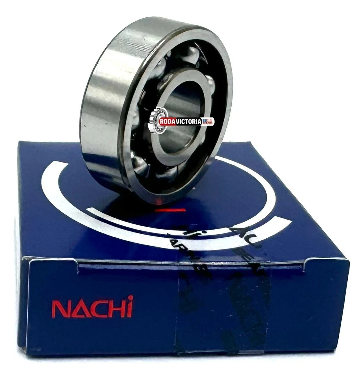 NACHI 6000 DEEP GROOVE BALL BEARING, OPEN TYPE, NO SEALS 10x26x8 mm