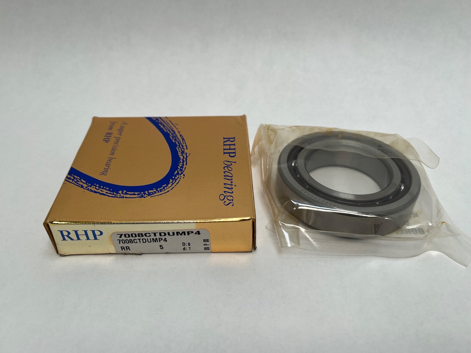 RHP 7008CTDUMP4-1/2PR Bearing 40x68x15 mm 7008C 7008-C-T-DUM-P4 England