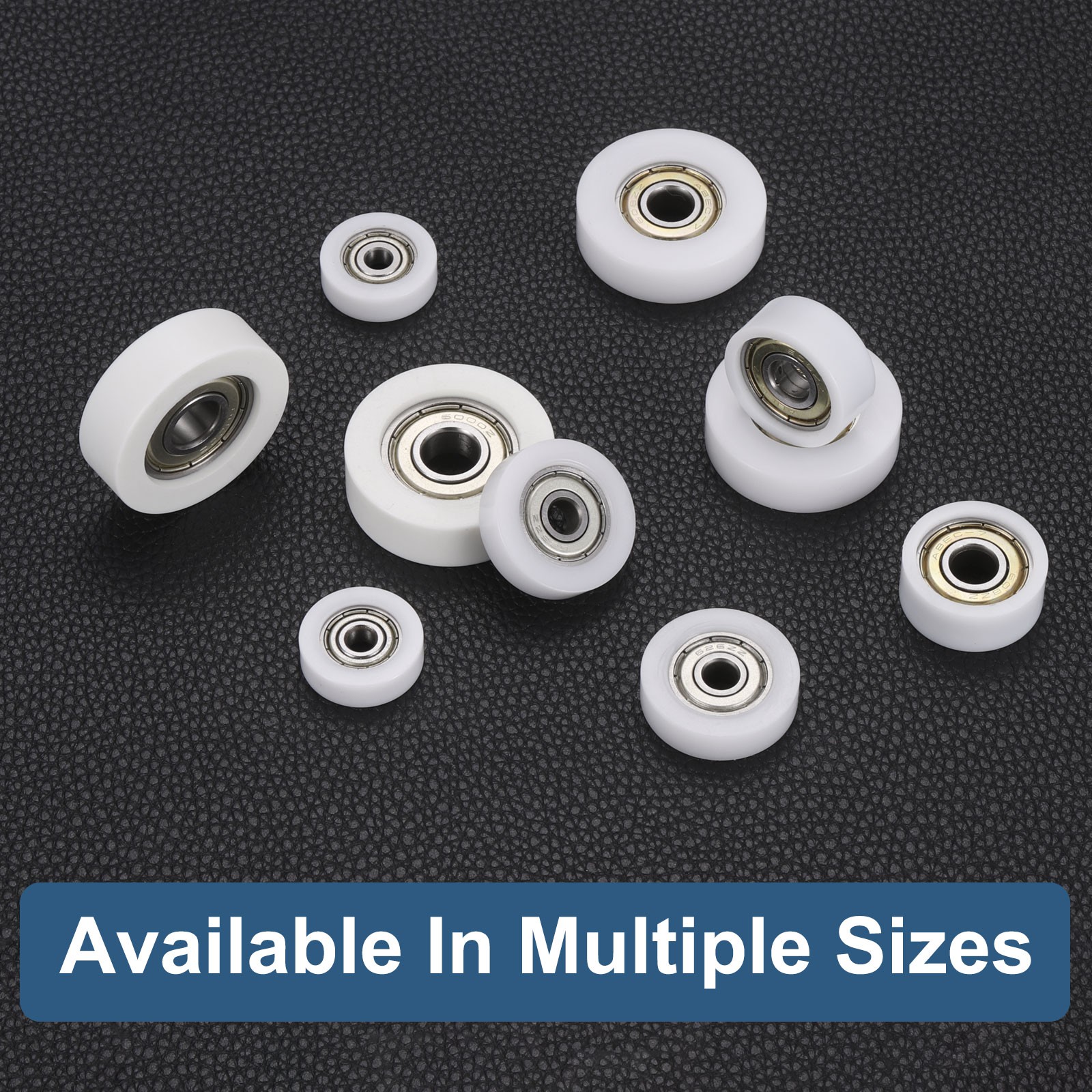 10Pcs 626ZZ Ball Bearing 6x28x7mm Double Metal Shielded Chrome Steel, White