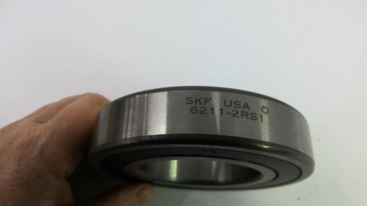 SKF 6211-2RS1 Ball Bearing Bore 2-1/4″ Width 4″