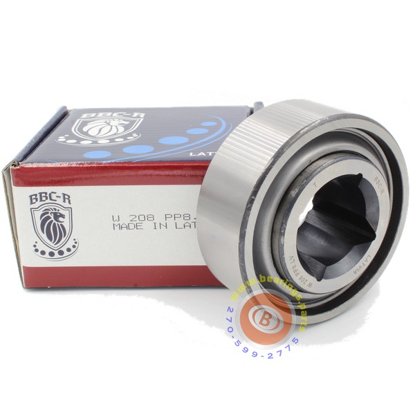 W208PP8, DC208TT8 DISC HARROW BEARING 1-1/8" Square Bore – BBC-R