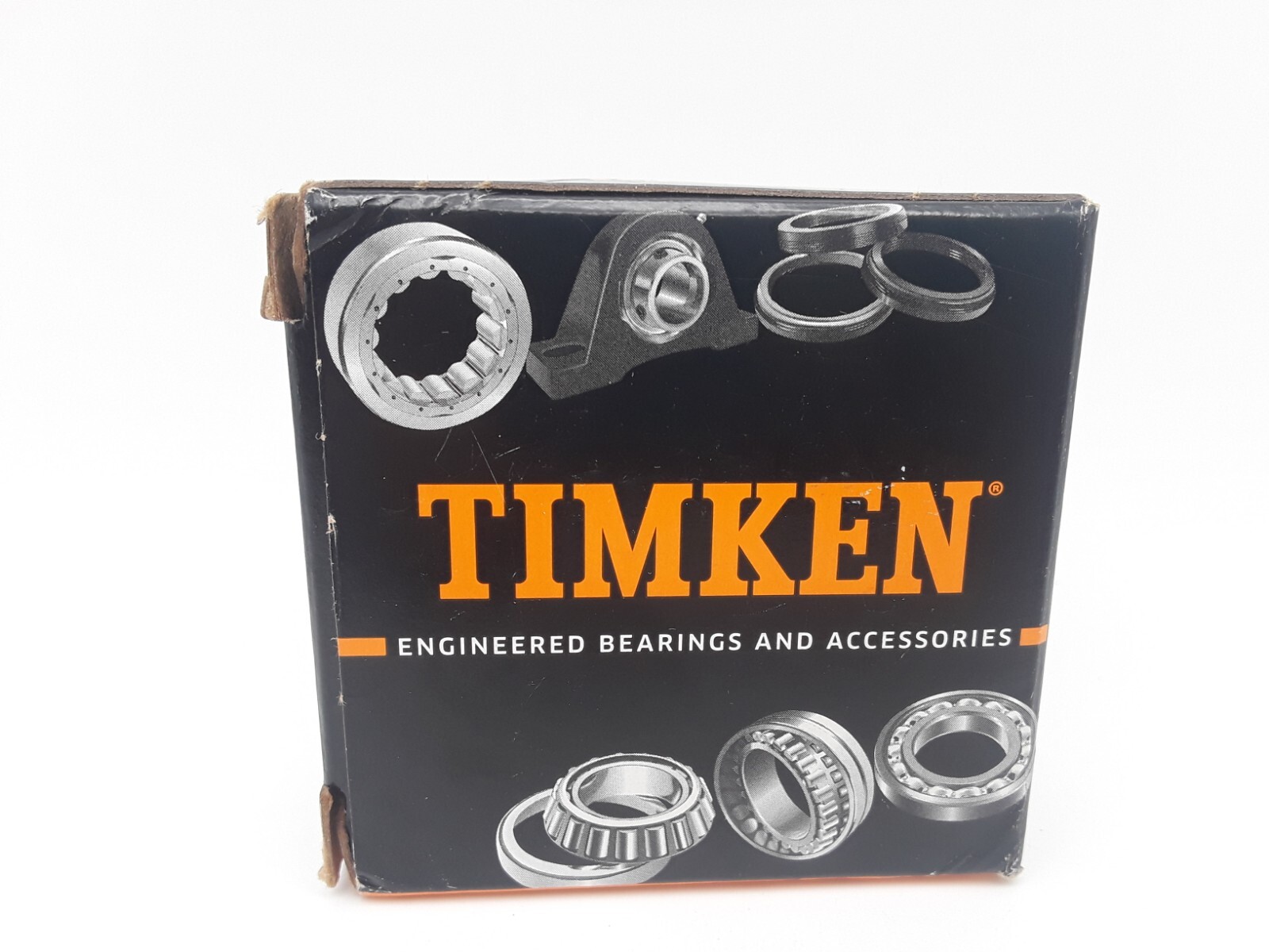 Timken 15100 Tapered Roller Bearing Single Cone Straight Bore Steel 1.000″ ID X