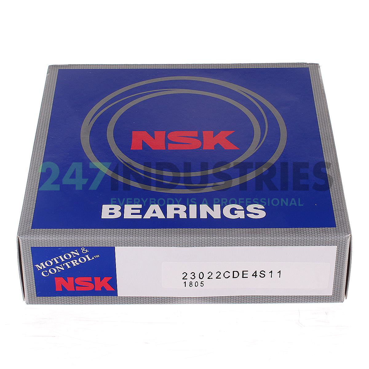 23022CDE4S11 NSK Nippon Seiko 110 x 170 x 45 mm SPHERICAL ROLLER
