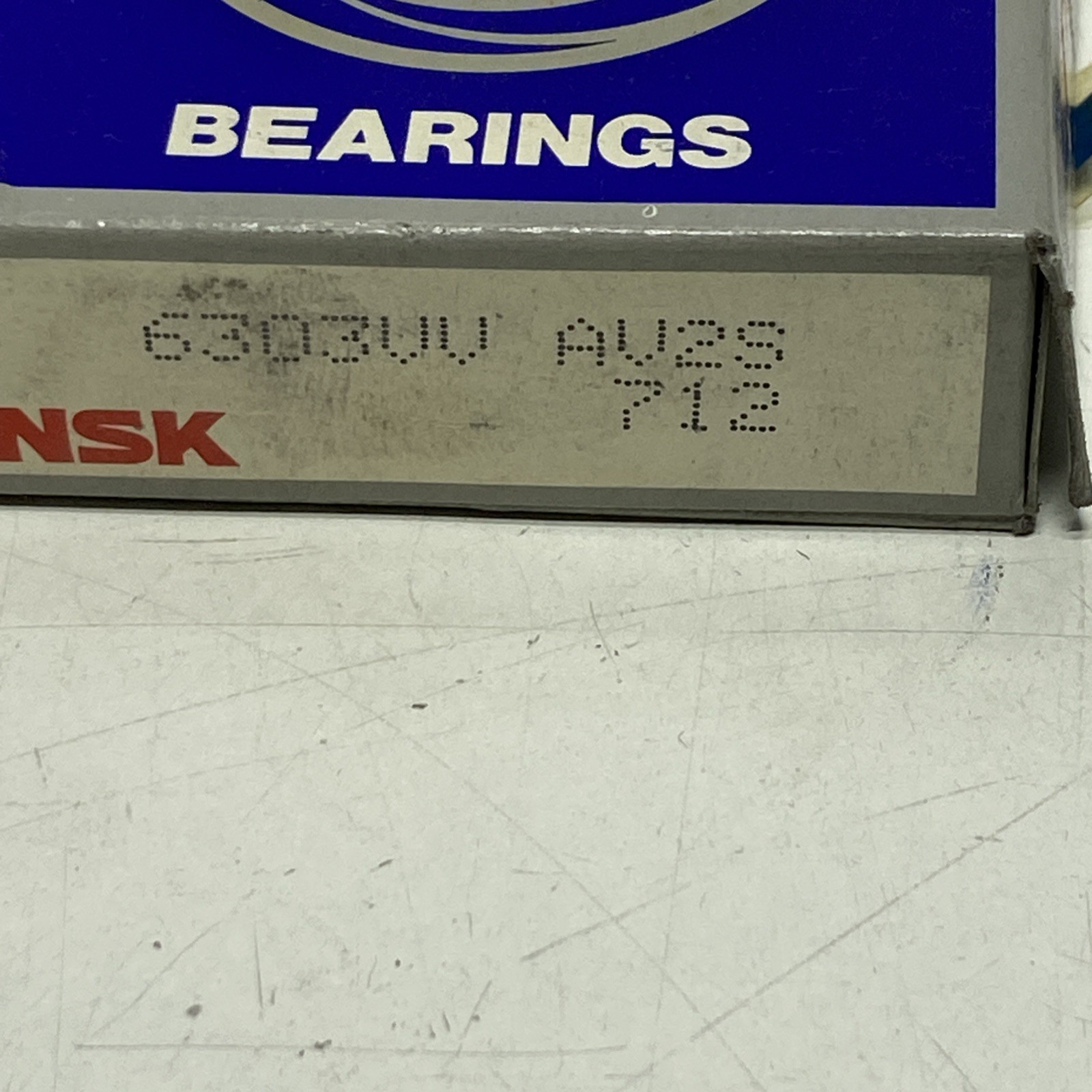 NSK 6303 VV CM Deep Groove Radial Ball Bearing 17x47x14mm 6303 RS 6303-2RS