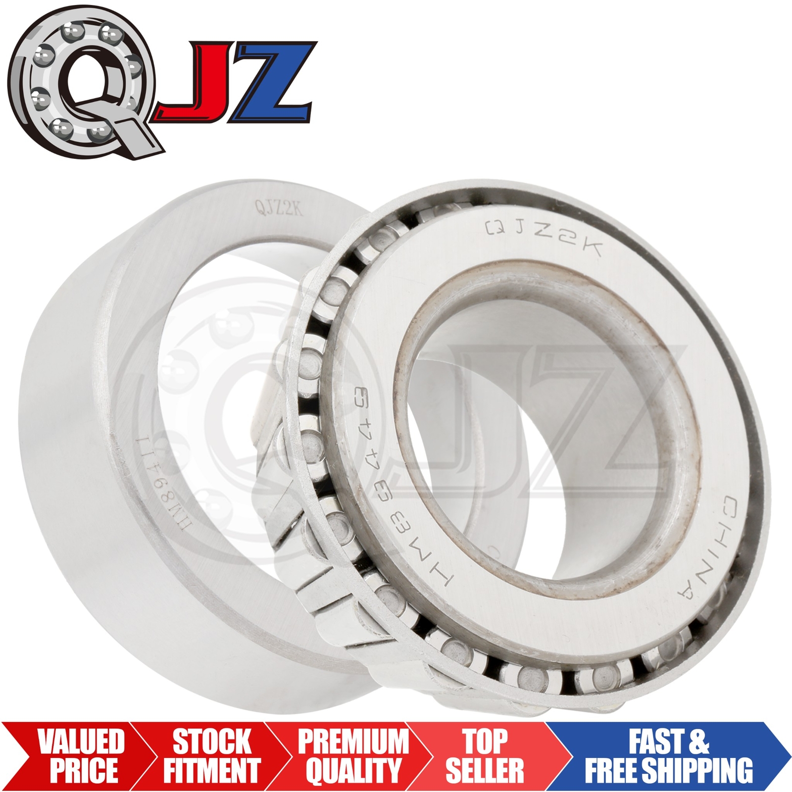 [Qty.1] HM89449-HM89411 Tapered Roller Bearing Set [1-7/16″ Bore x 1.1563″ W]