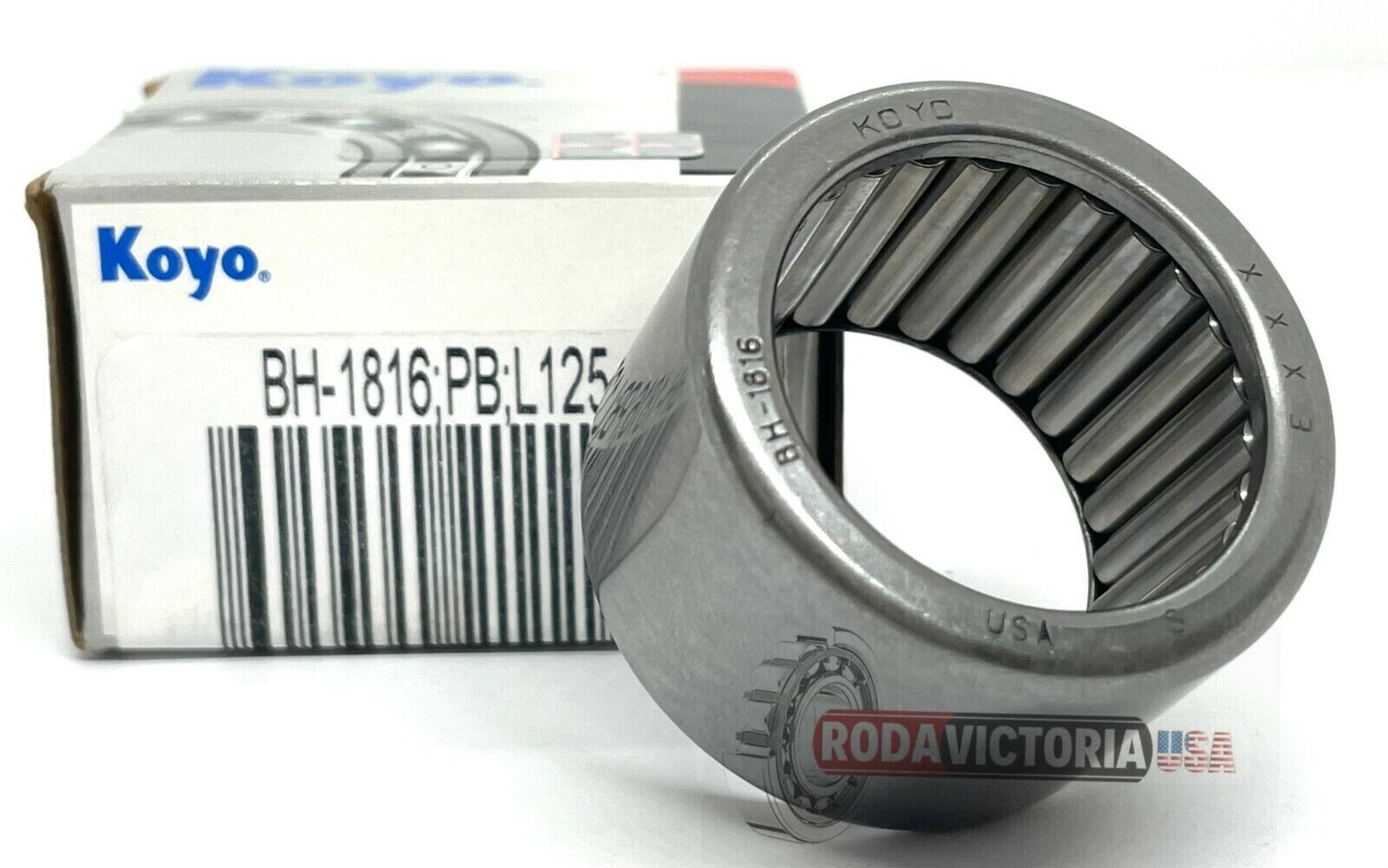 KOYO MADE IN USA BH-1816 Needle Roller Bearing Size (mm) : 28.575×38.1×25.4
