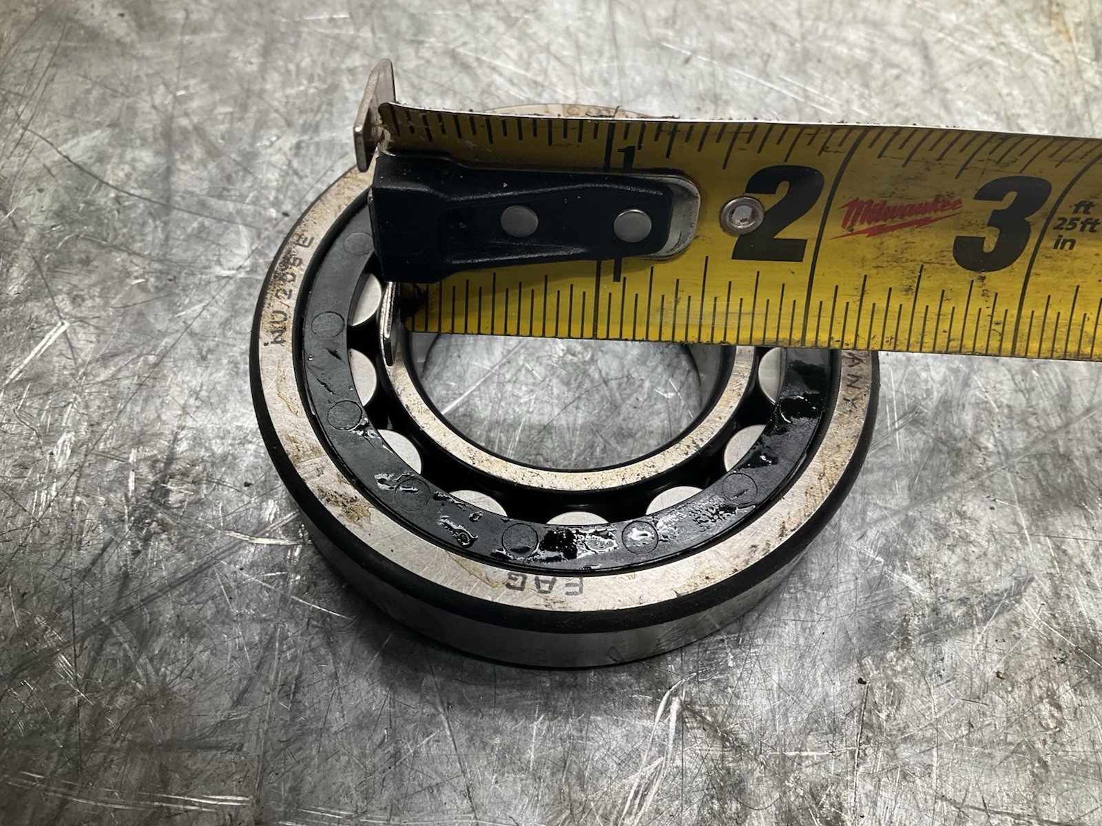 FAG Roller Bearing NU208E TVPZ 40x80x18mm