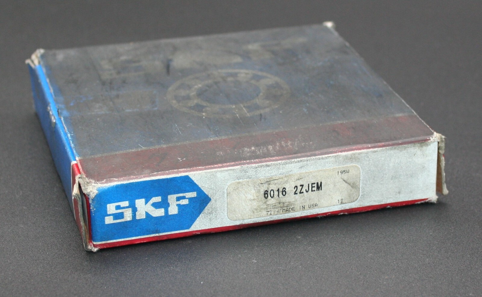 One (1) SKF 6016 2ZJEM Deep Groove Bearing 80MM ID USA NEW