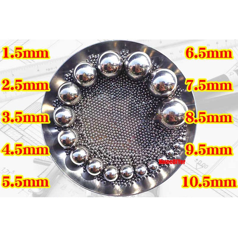 High-Precision Carbon/Bearing Steel Balls Solid Bearings Ball Diameter 1mm-20mm