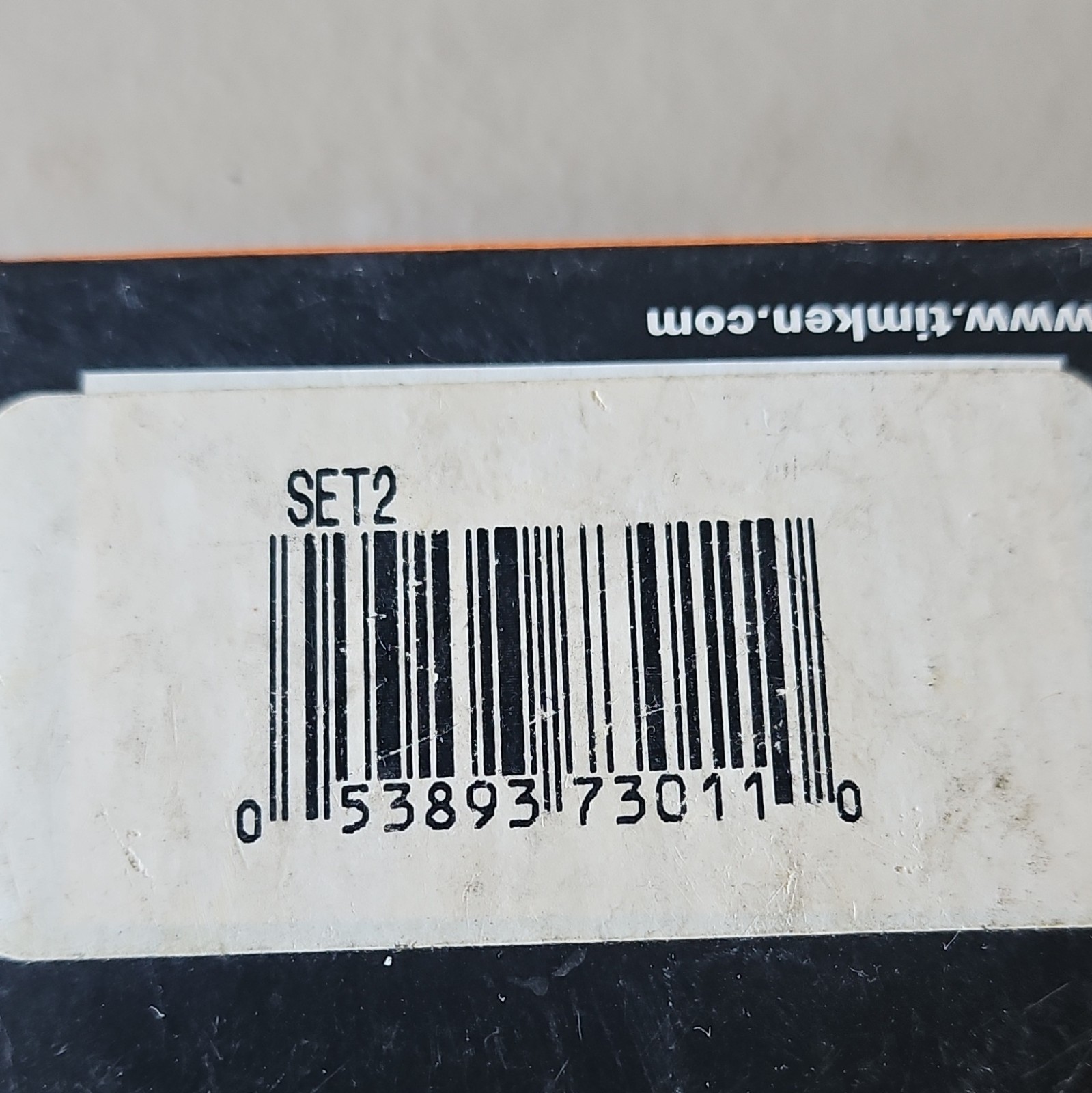 Timken SET2 LM11949/LM11910 Tapered Roller Bearings Set
