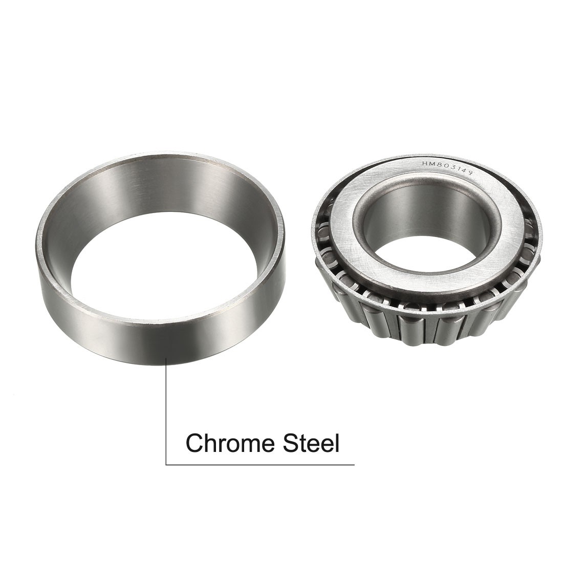 1.75″x3.5″ HM803149/HM803110 Chrome Steel Tapered Roller Bearing Cone Cup