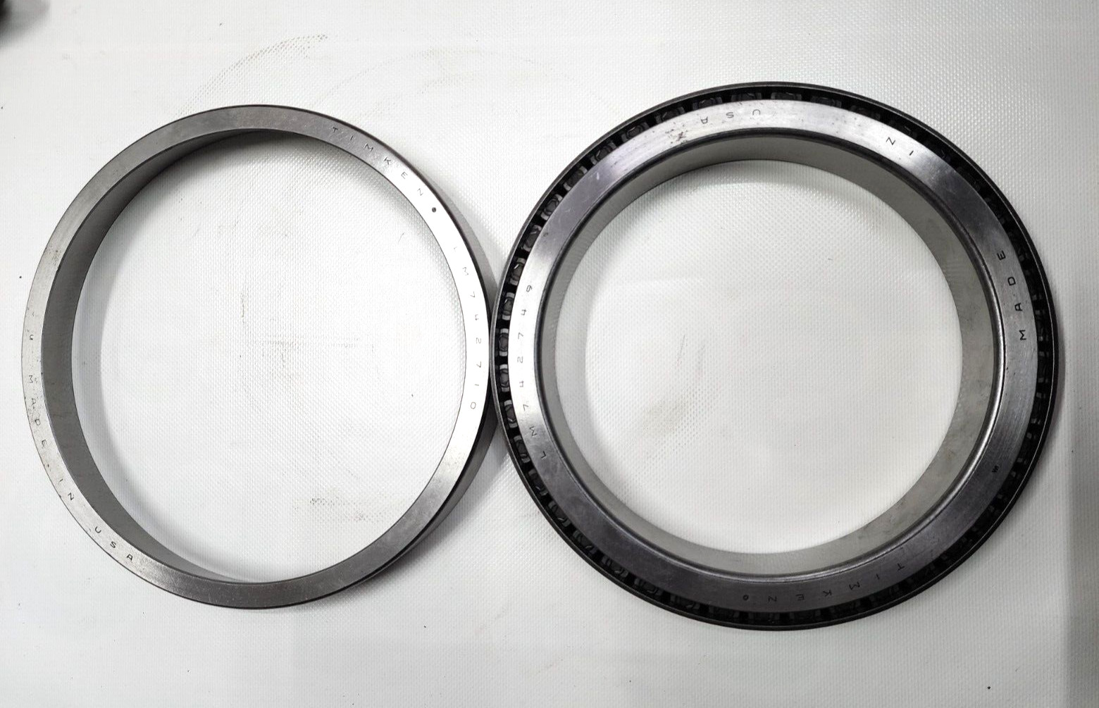LM742749 LM742710 Tapered Roller Bearing REFURBISH TIMKEN USA SET LM742749/10