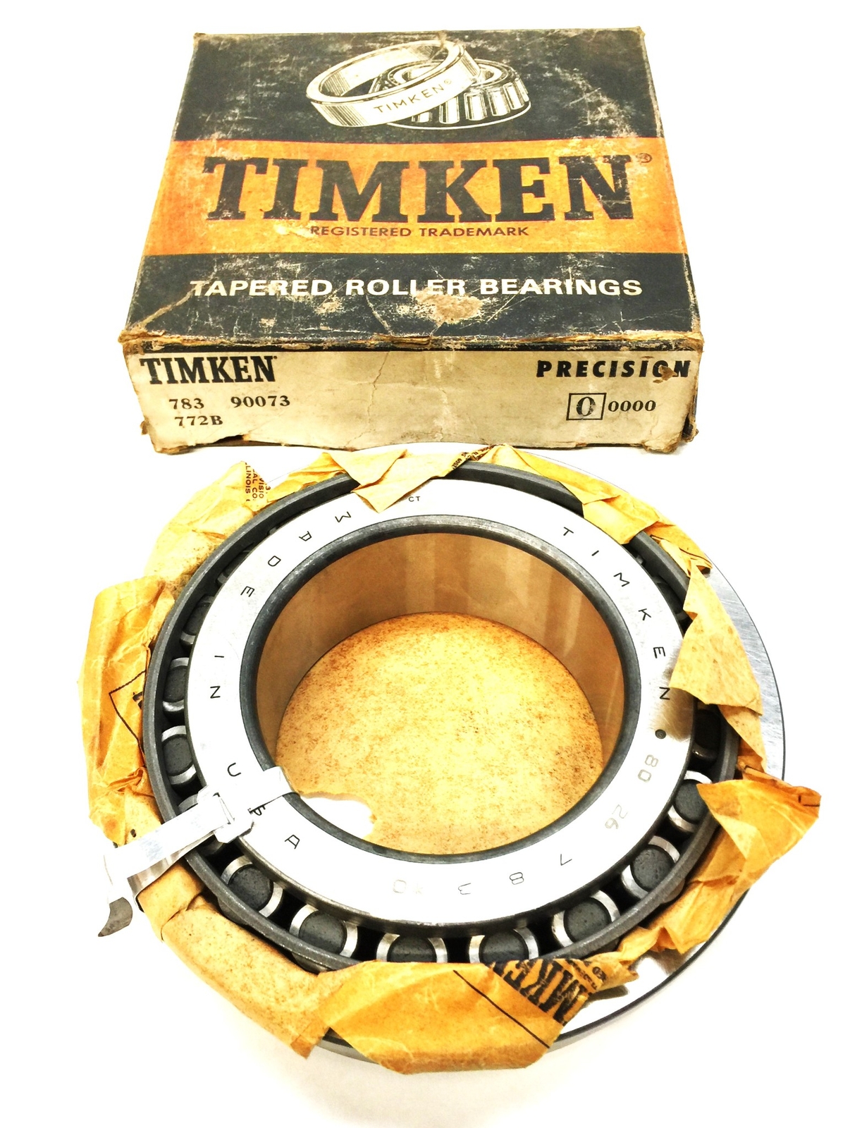 Timken Tapered Cylindrical Roller Bearing Cone/Cup Set 783/772B NOS