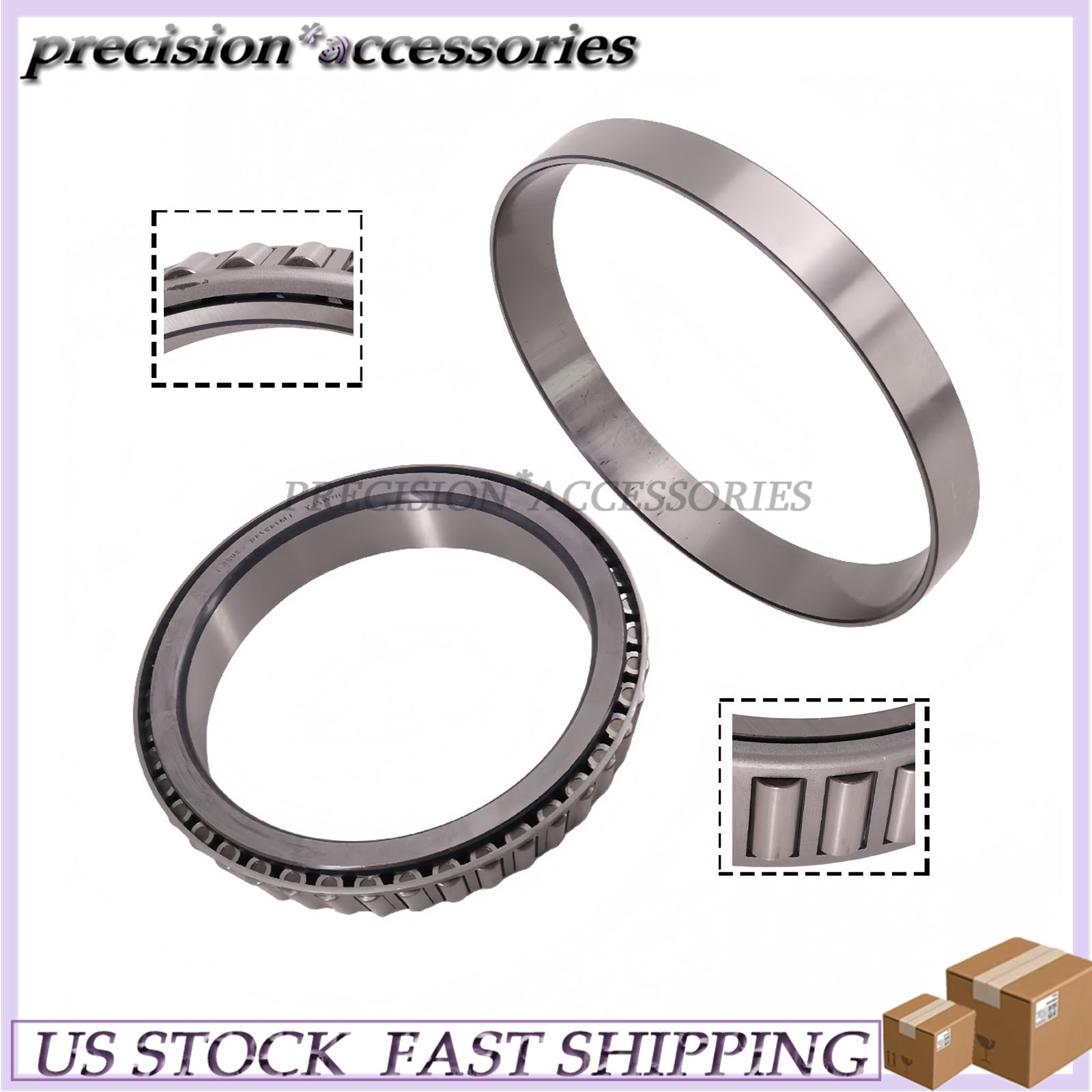 Tapered Bearing LM742749 LM742710 Set For Wheel Hub Cup and Cone 1PC New PC