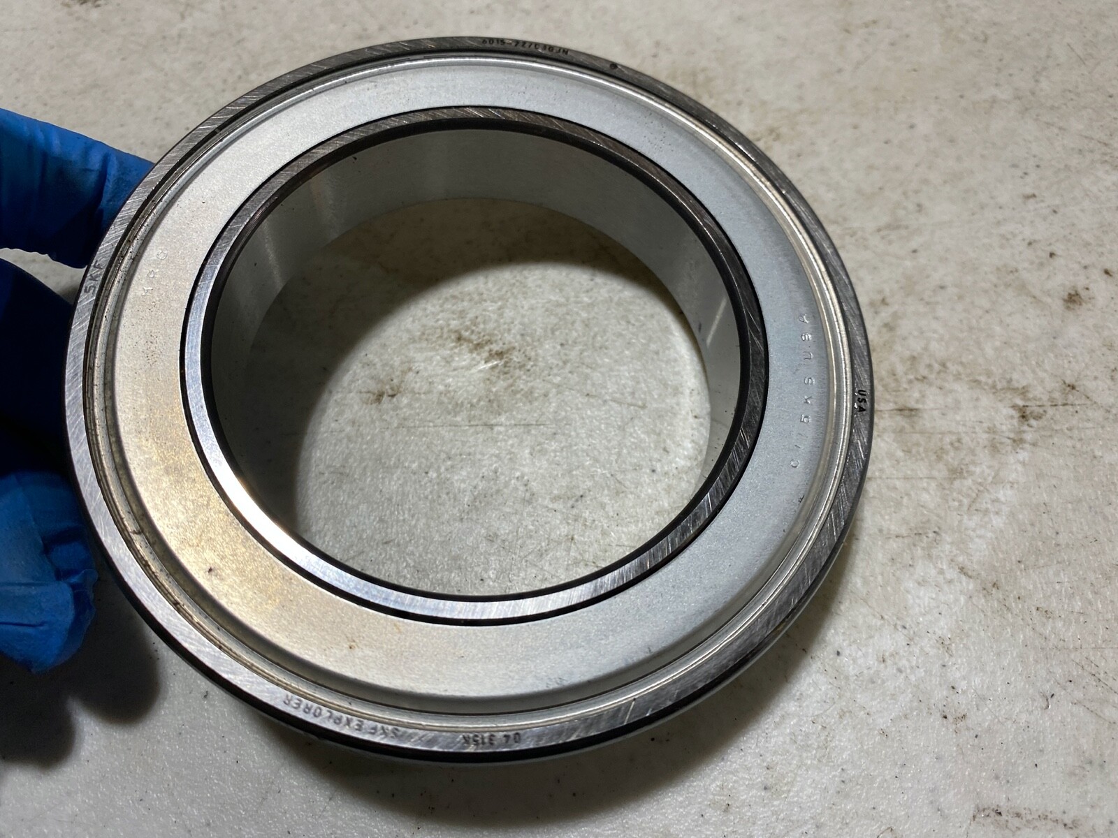 One (1) SKF 6015-2Z/C3GJN Shielded Ball Bearing, NOS unused no box