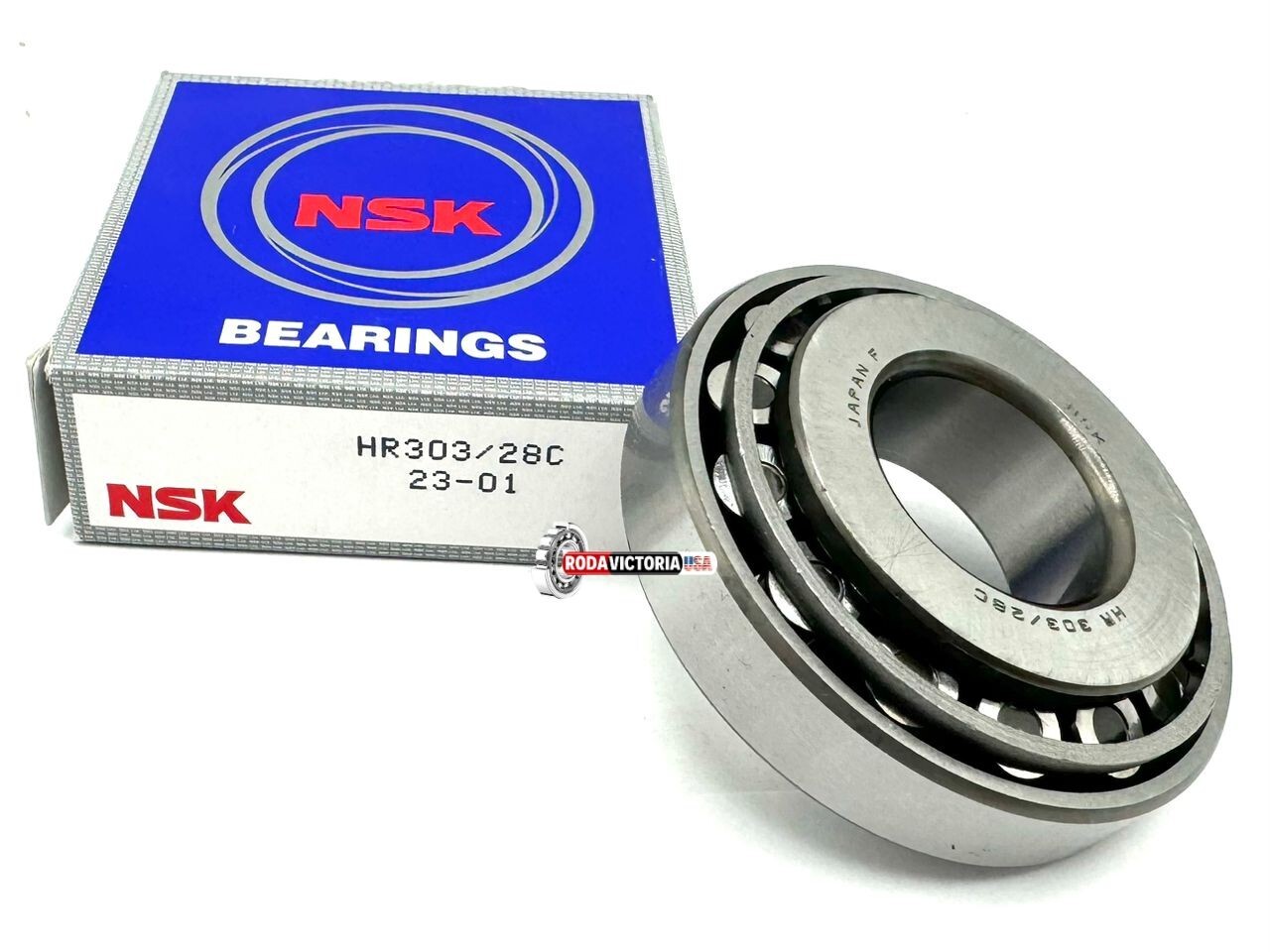 NSK JAPAN HR 303/28C Tapered Roller Bearing 28x68x19.75 mm