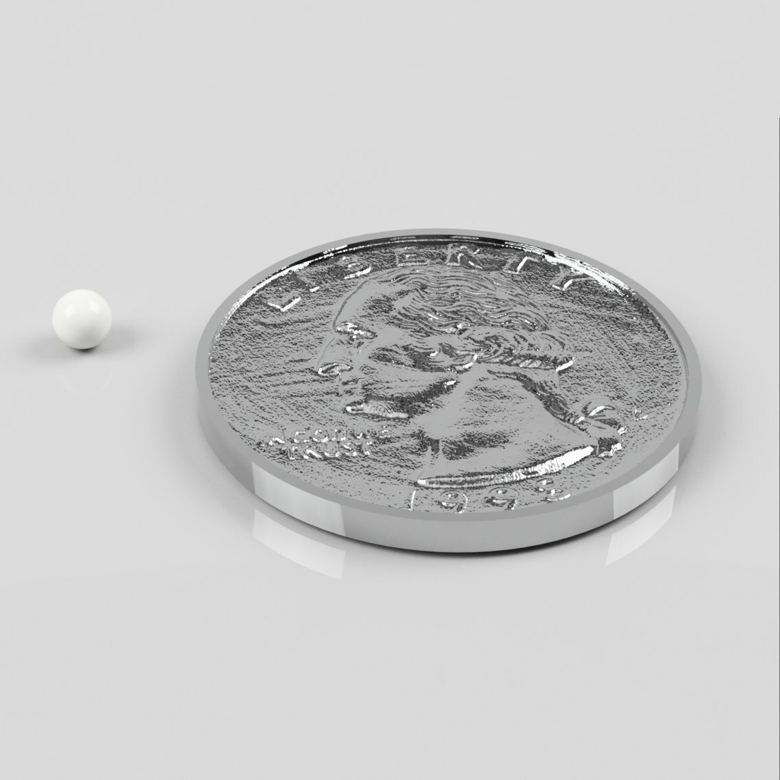 3mm ZrO2 Zirconium Oxide Ceramic Ball Bearings G5