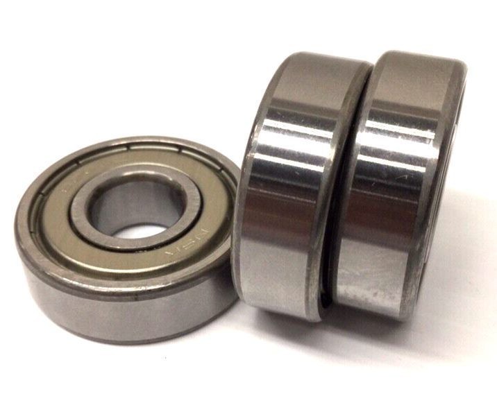 NSK 6201ZZ Ball Bearing 12mm ID 32mm OD 10mm Width Double Shielded (Pack Of 3)