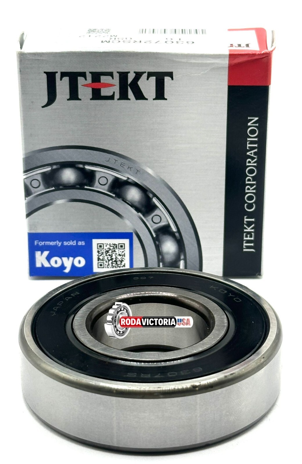 KOYO JAPAN 6307 2RS CM DEEP GROOVE BALL BEARING, RUBBER SEALED 35x80x21 mm