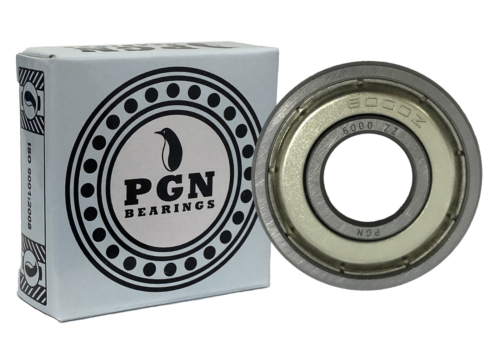 (100 Pack) 6000-ZZ Chrome Steel Sealed Ball Bearing – 10x26x8mm – Metal Shield