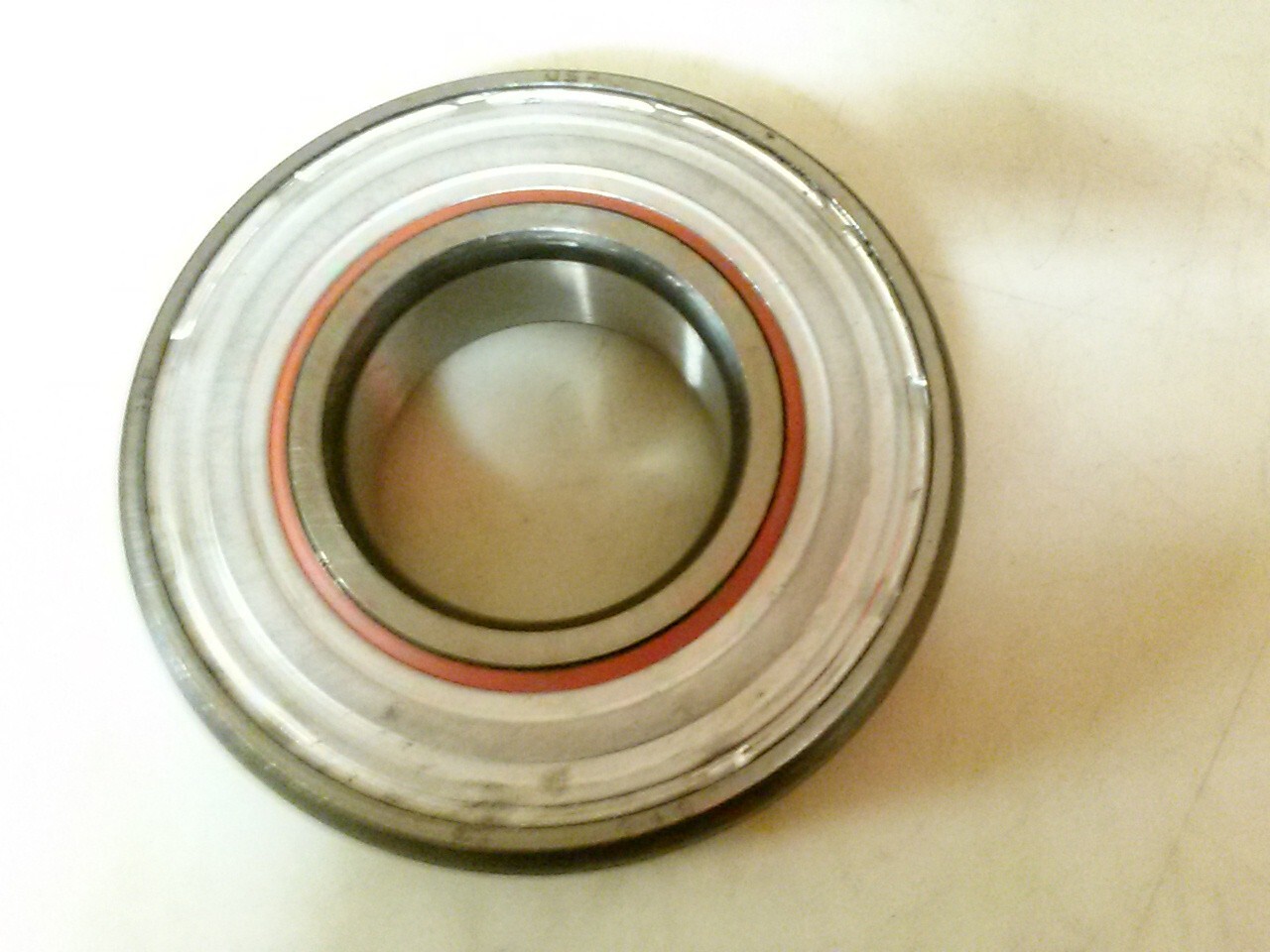 SKF 6310 2RS JEM C3 ball bearing, made in USA. (red seals)