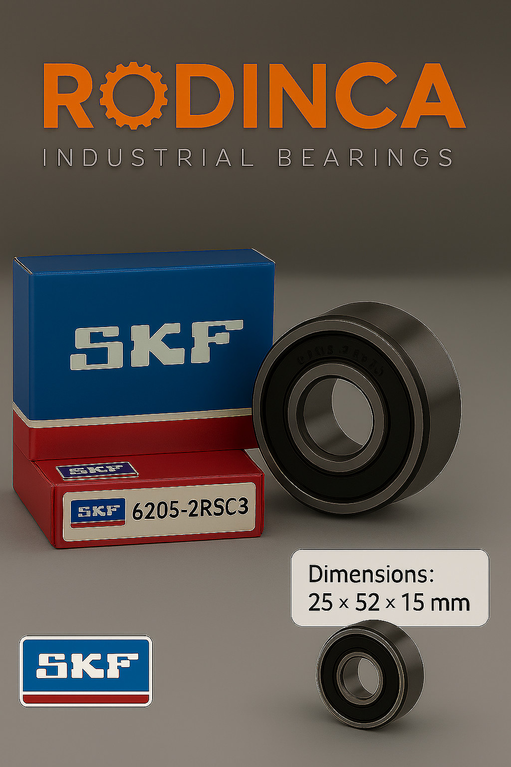 6205 2rs c3 SKF original