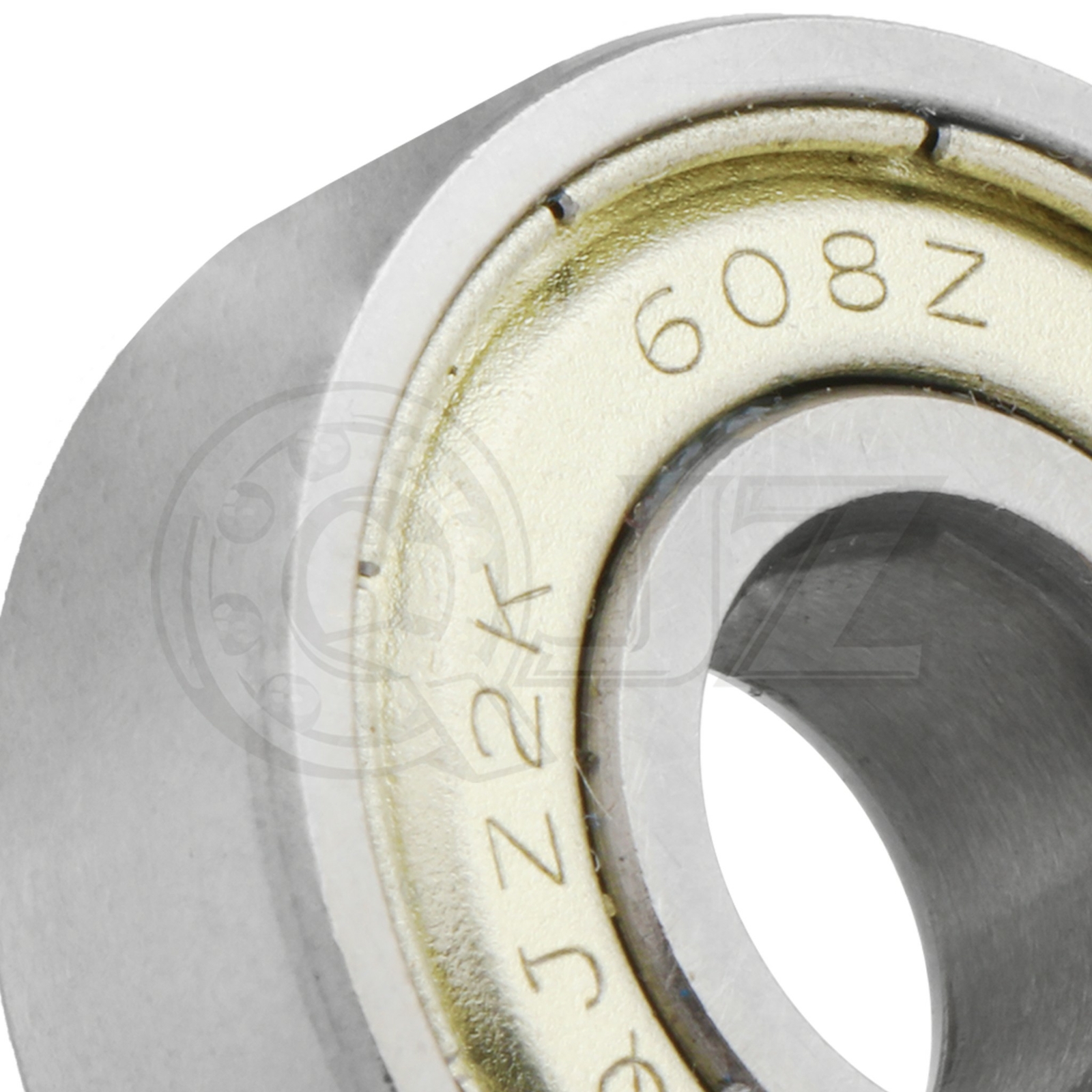 [Qty.4] 608-ZZ Deep Groove Radial Ball Bearing Unit [8mm ID x 22mm OD x 7mm W]