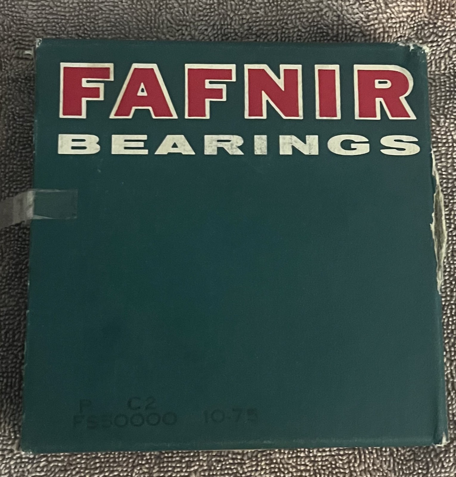 New Old Stock Fafnir 311KDD Deep Groove Bearing, 55MM ID, 120MM OD, 29MM Width
