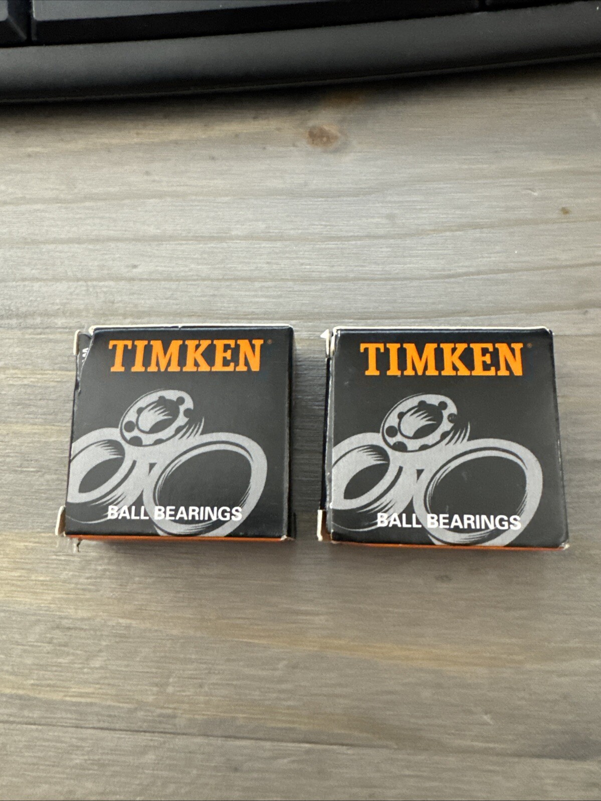 (2 PACK) TIMKEN 6203-2RS C3 6203-2RS 17X40X12MM Double Rubber Seal Ball Bearings