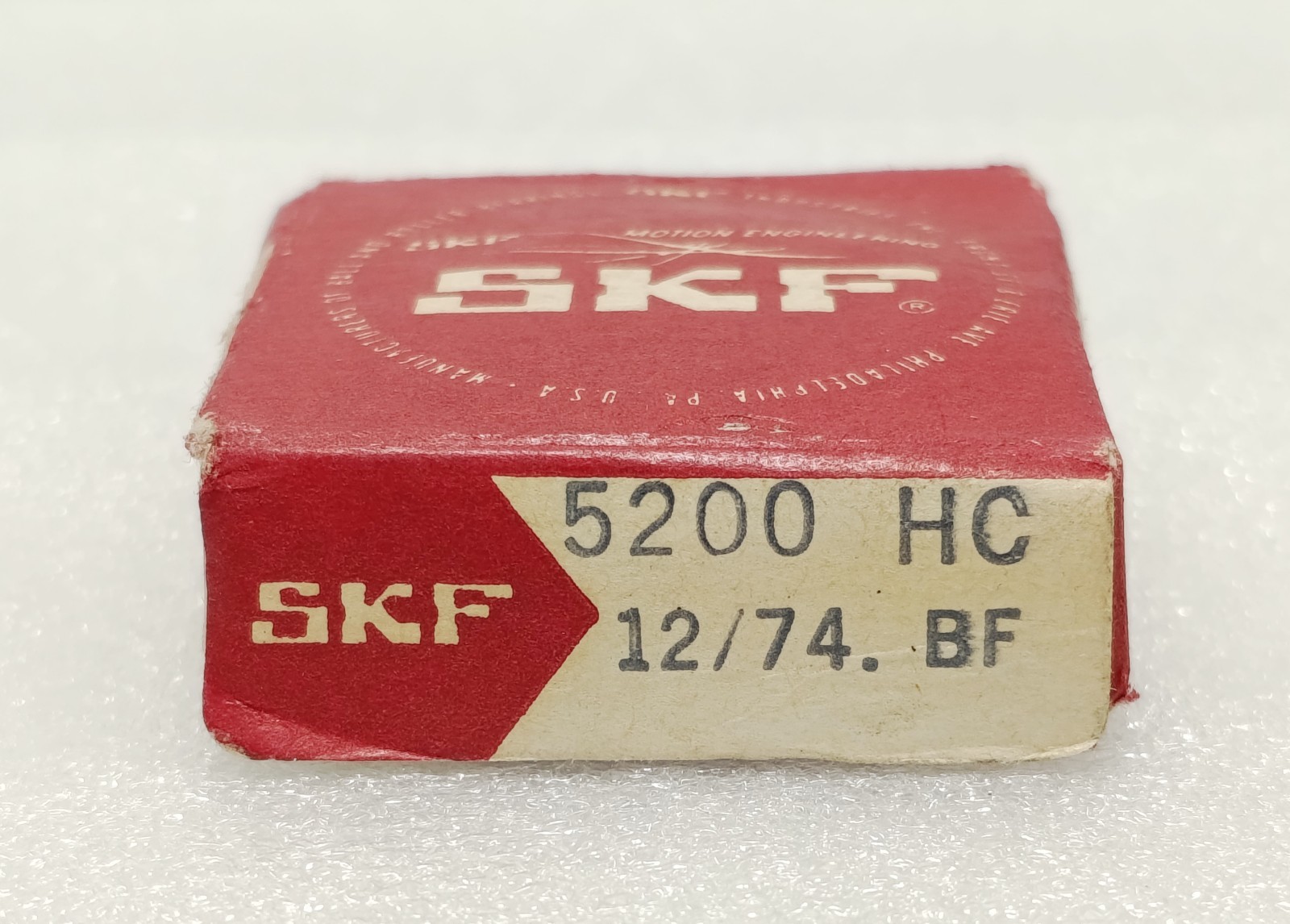 SKF 5200 HC DOUBLE ROW ANGULAR CONTACT BALL BEARING 10x30x14.3mm NEW SURPLUS