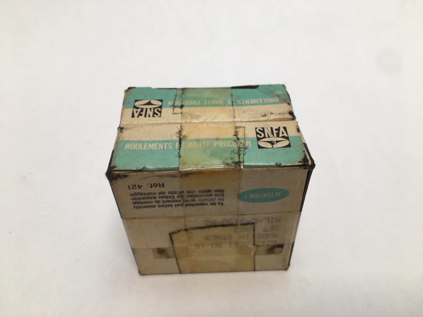 SNFA E217-7CE1DU Bearing 17x40x12 mm 7203-C E-217-7-CE-1-DU/16 Italy 2 Pcs