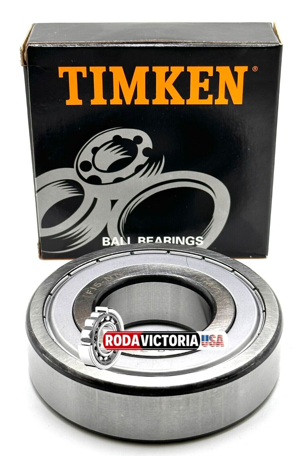 TIMKEN 6308 ZZ DEEP GROOVE BALL BEARING, METAL SHIELDED 40x90x23mm