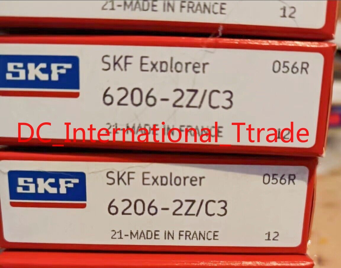 NEW SKF 6206-2Z/C3 Deep Groove Ball Bearing 1PCS #KV