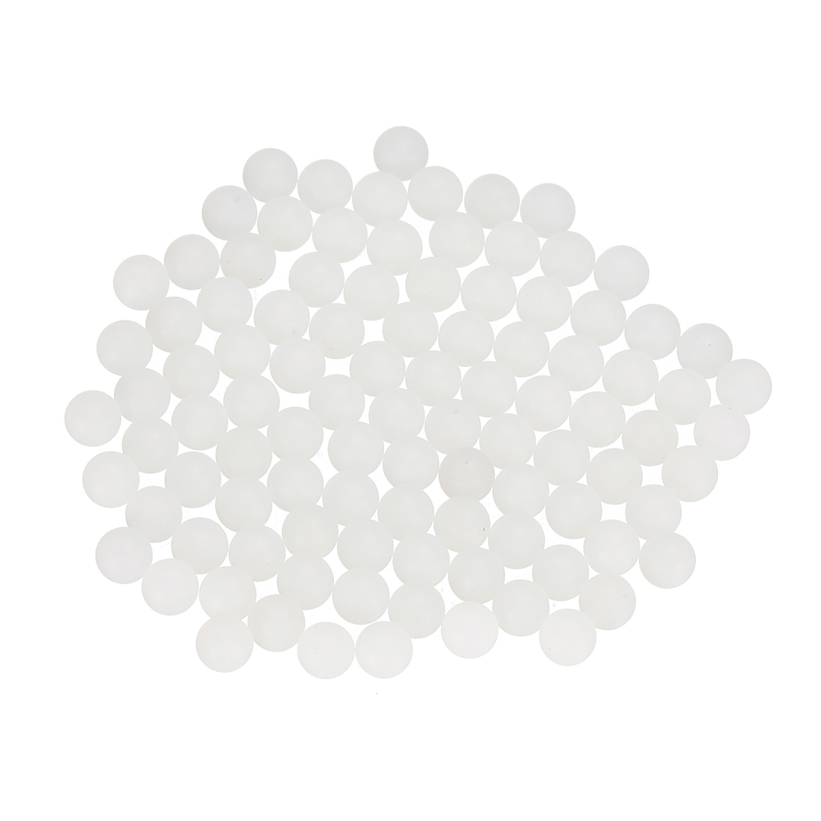 100pcs Nylon Bearing Balls 3mm Solid Plastic Balls G1 Precision White