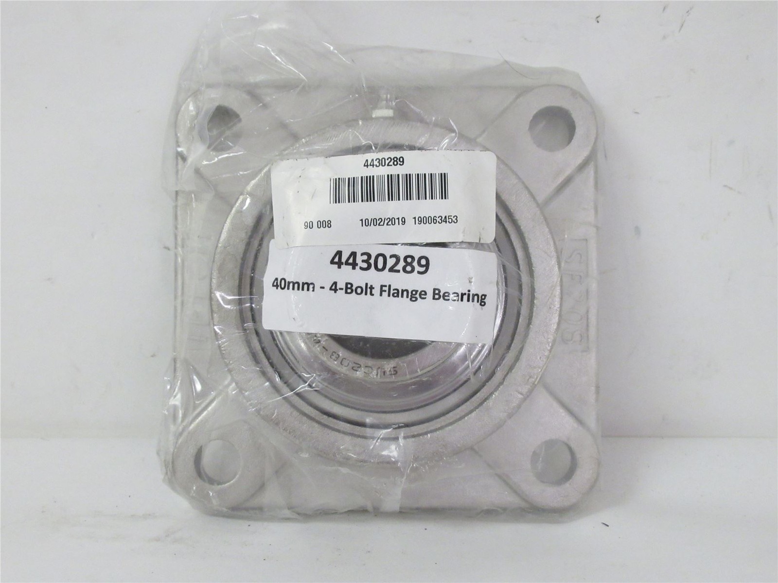 229493 New-No Box; IPTCI SUCNPF-208-40MM Flange Mounted Bearing 4-Bolt; 40mmID