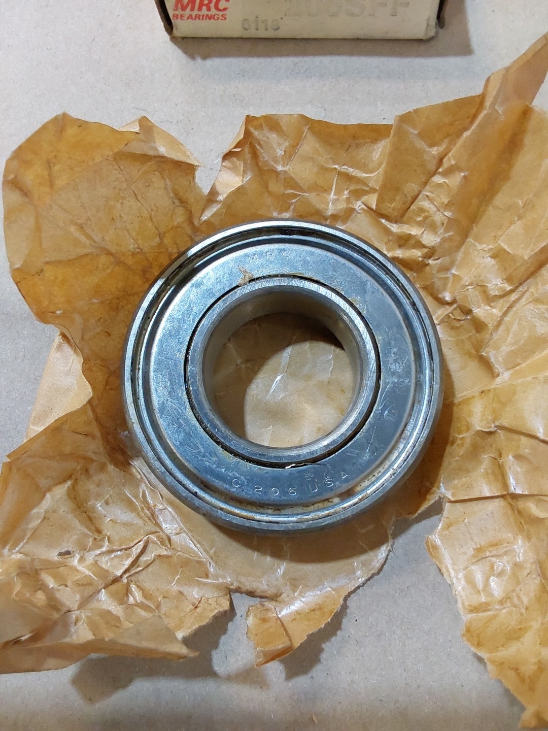 MRC 206SFF Ball Bearing NOS