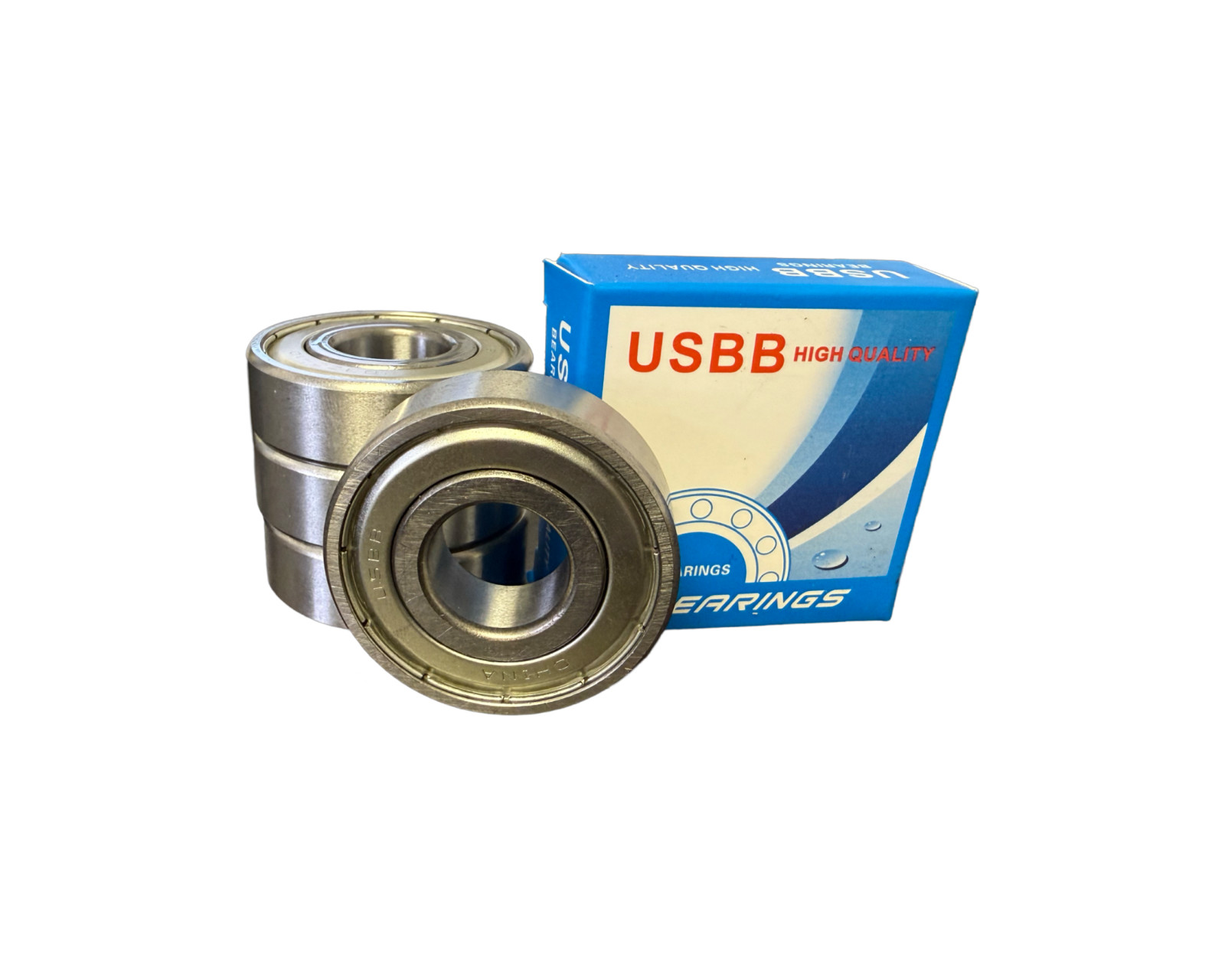 (4) 6206-ZZ Premium Ball Bearings C3 EMQ 30x62x16mm 6206ZZ