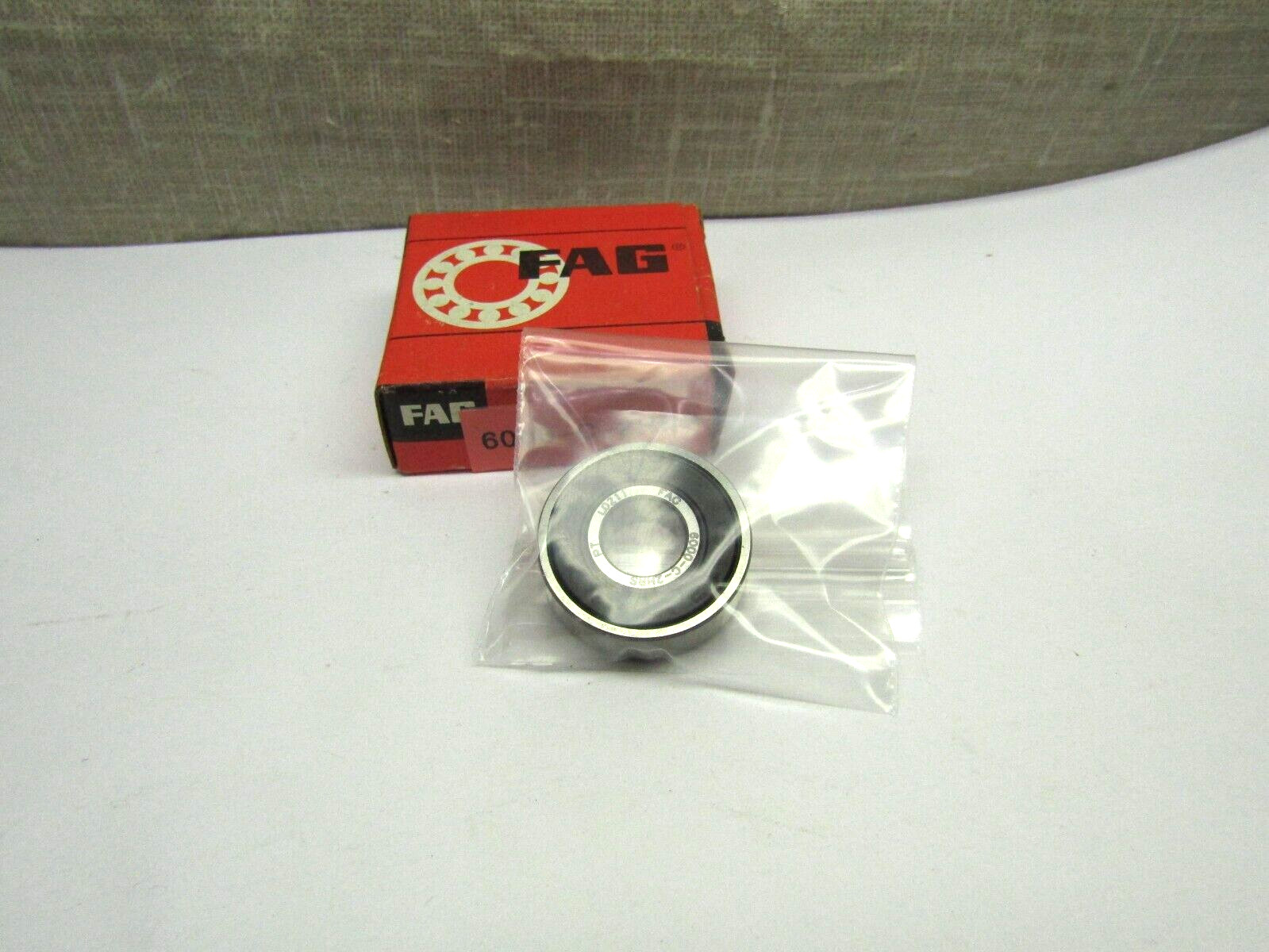 FAG 6000-C-2HRS 10mm X 26mm X 8mm Sealed Bearing