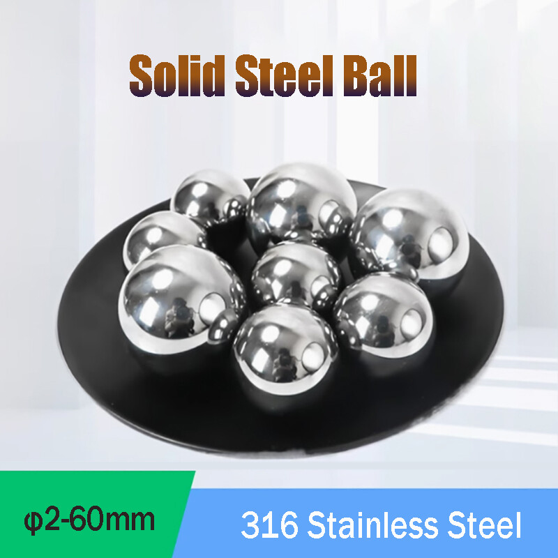 316 Stainless Steel Ball Precision Solid Steel Ball φ2-60mm Corrosion Resistant