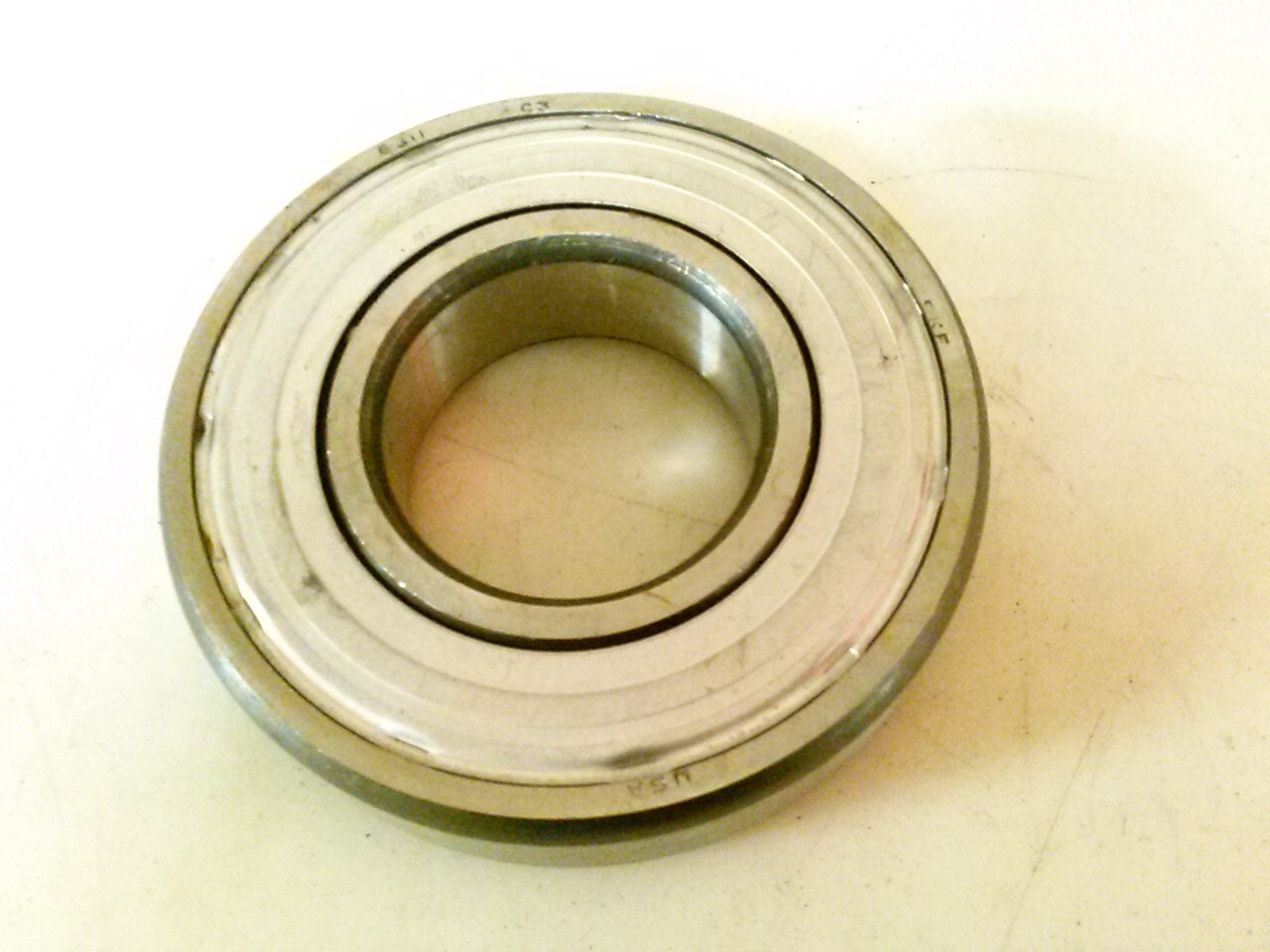 SKF 6311 2Z JEM C3 ball bearing, made in USA.