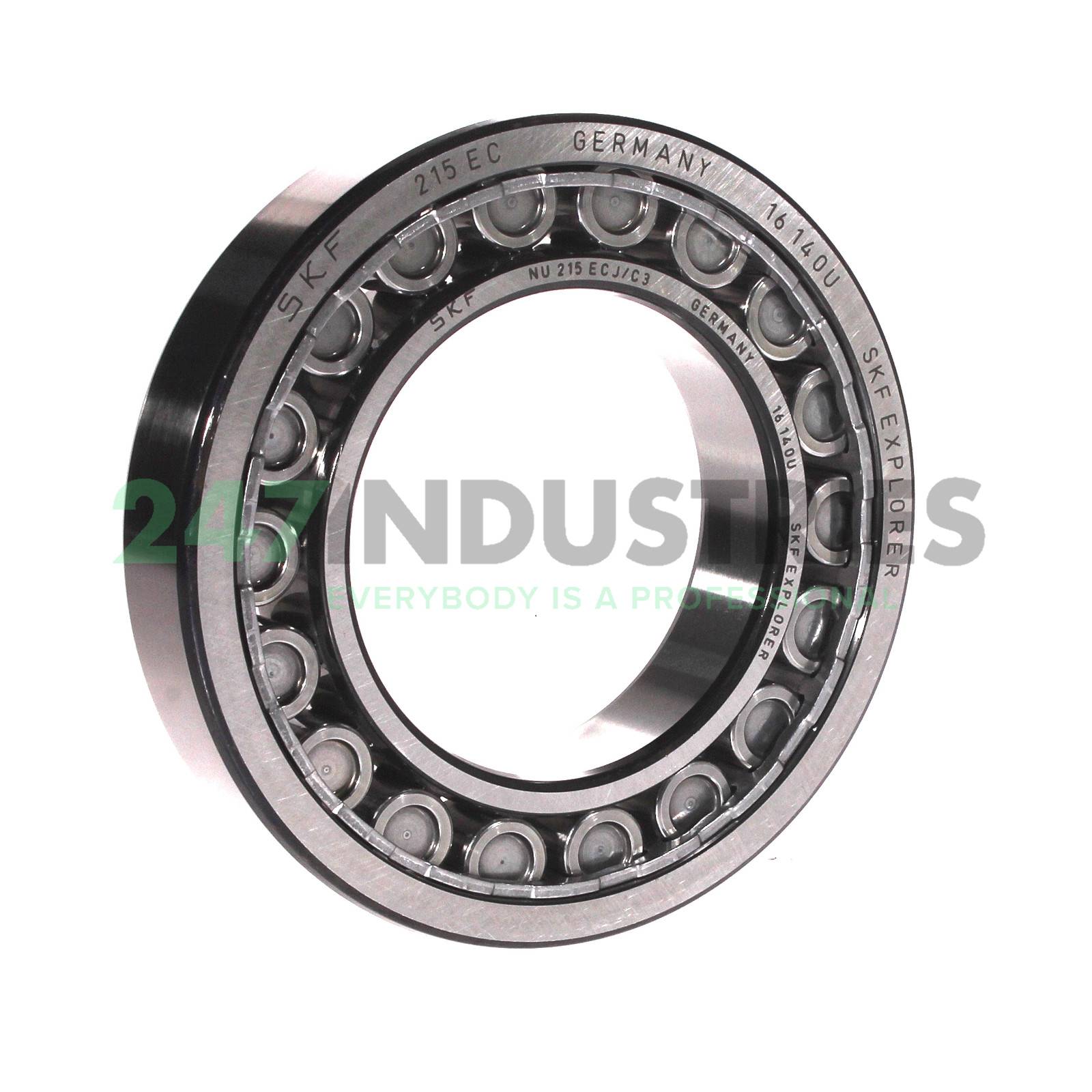 NU215ECJ/C3 SKF 75 x 130 x 25 mm CYL. ROLL. SINGLE ROW